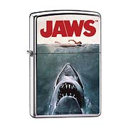 Jaws Movie Poster High Polished Chrome Zippo Lighter
